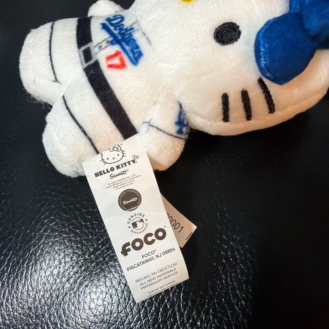 【激レア】ハローキティ ×ドジャース大谷翔平 マスコットキーホルダー