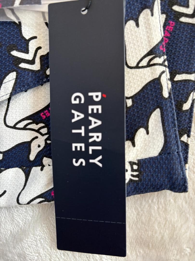 【未使用】PEARLY GATES レディース ペガサス柄 パンツ サイズ0