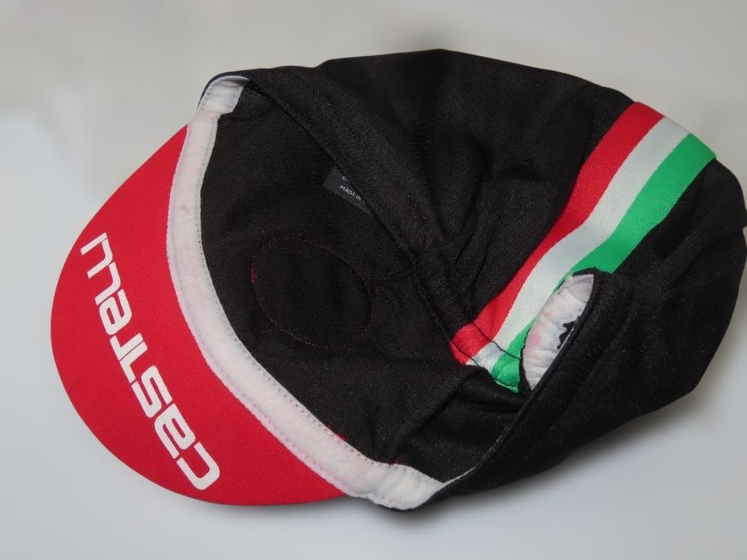 Castelli ROSSOCORSA サイクルキャップ 未使用品