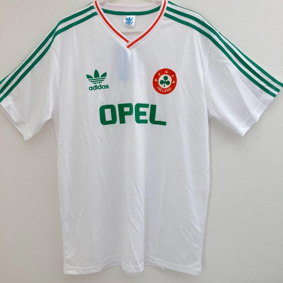 1990-92 アイルランド代表 adidas アディダス OPEL ビンテージ