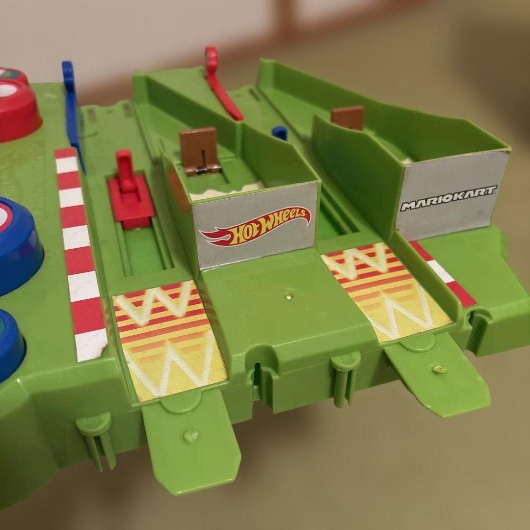 値下げ！ マリオカート ホットウィール トラックセット カート4台