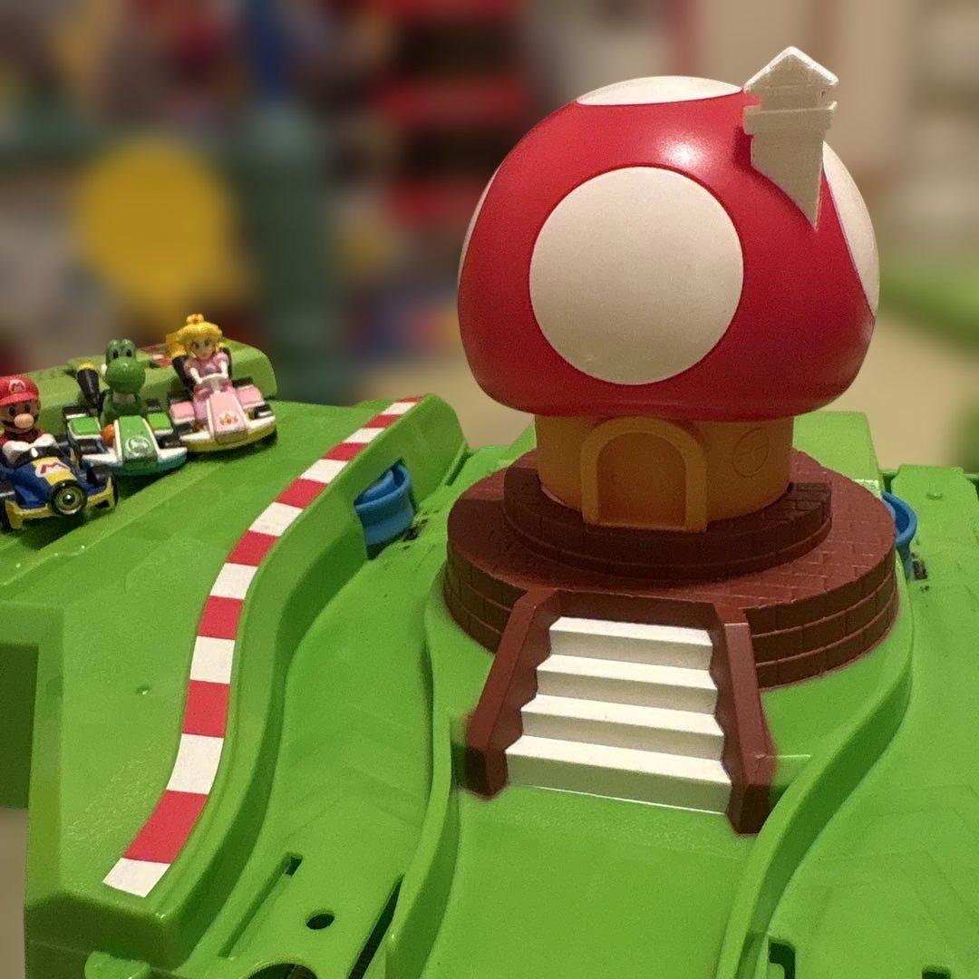 値下げ！ マリオカート ホットウィール トラックセット カート4台