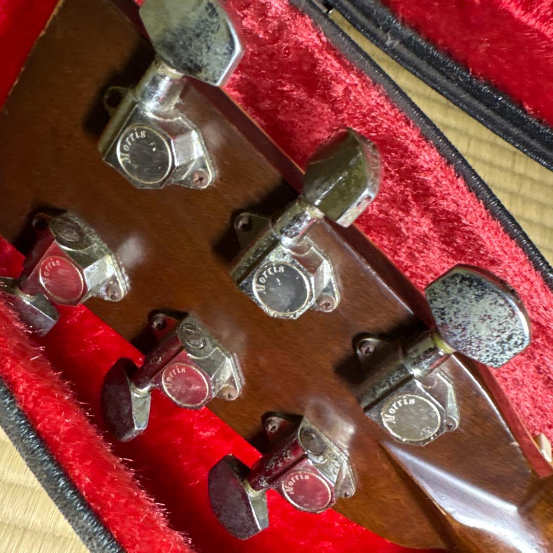 希少Morris W-45 ギター ハードケース付　寺田楽器