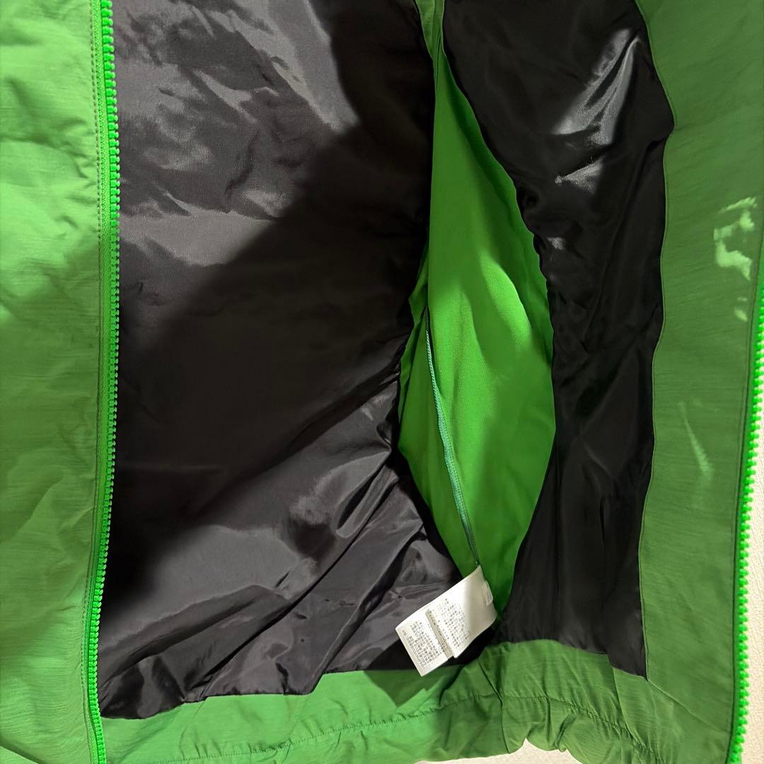 MUNSINGWEAR フード付きレディース　ダウンベスト　Lグリーン