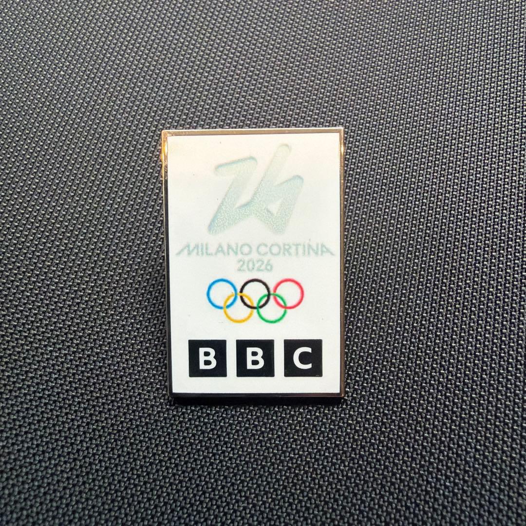 2026 ミラノコルティナオリンピック BBC ピンバッジ