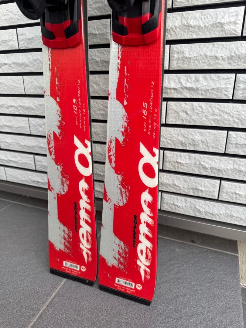 ロシニョール ROSSIGNOL demo α ALPHA スキー板165cm