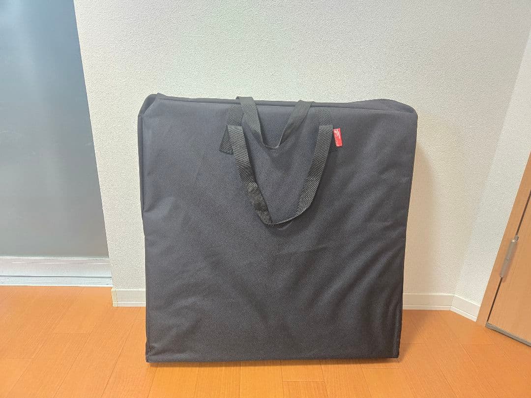 FIELDOOR レジャーテーブル　60cm x 120cm バンブー 2段階