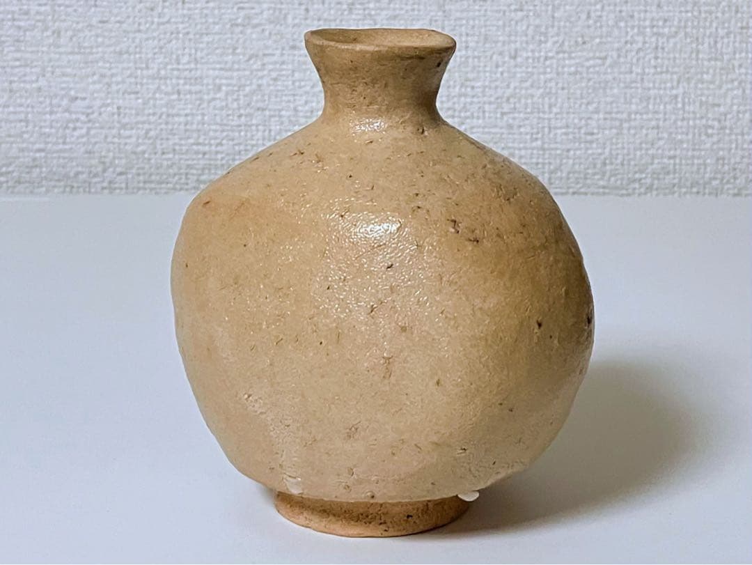 丸田宗彦 奥高麗扁壺徳利 唐津焼 酒器 共箱 新品未使用