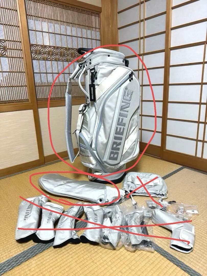 sena【新品・未使用】BRIEFING ブリーフィング　キャディバッグ