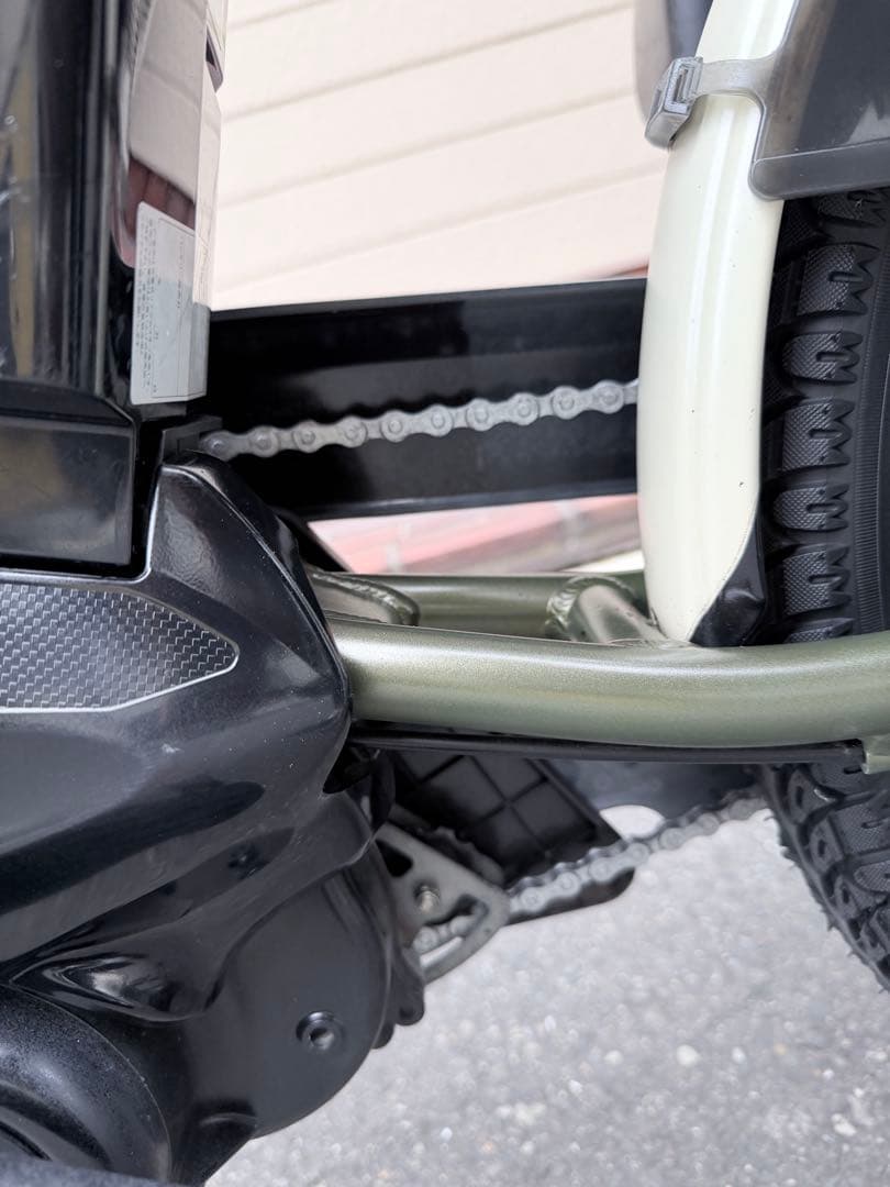 子供乗せ　ヤマハ　電動アシスト自転車　チャイルドシート付き