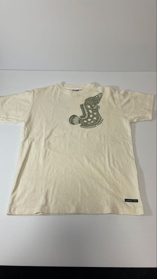 雷魚　アザーサイド　Tシャツ　HEMP size M