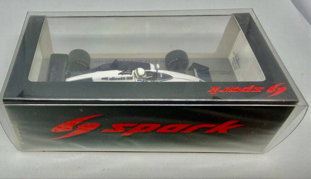 美品　スパーク 1/43 ブラバム BT56 1987 ベルギーGP 3位