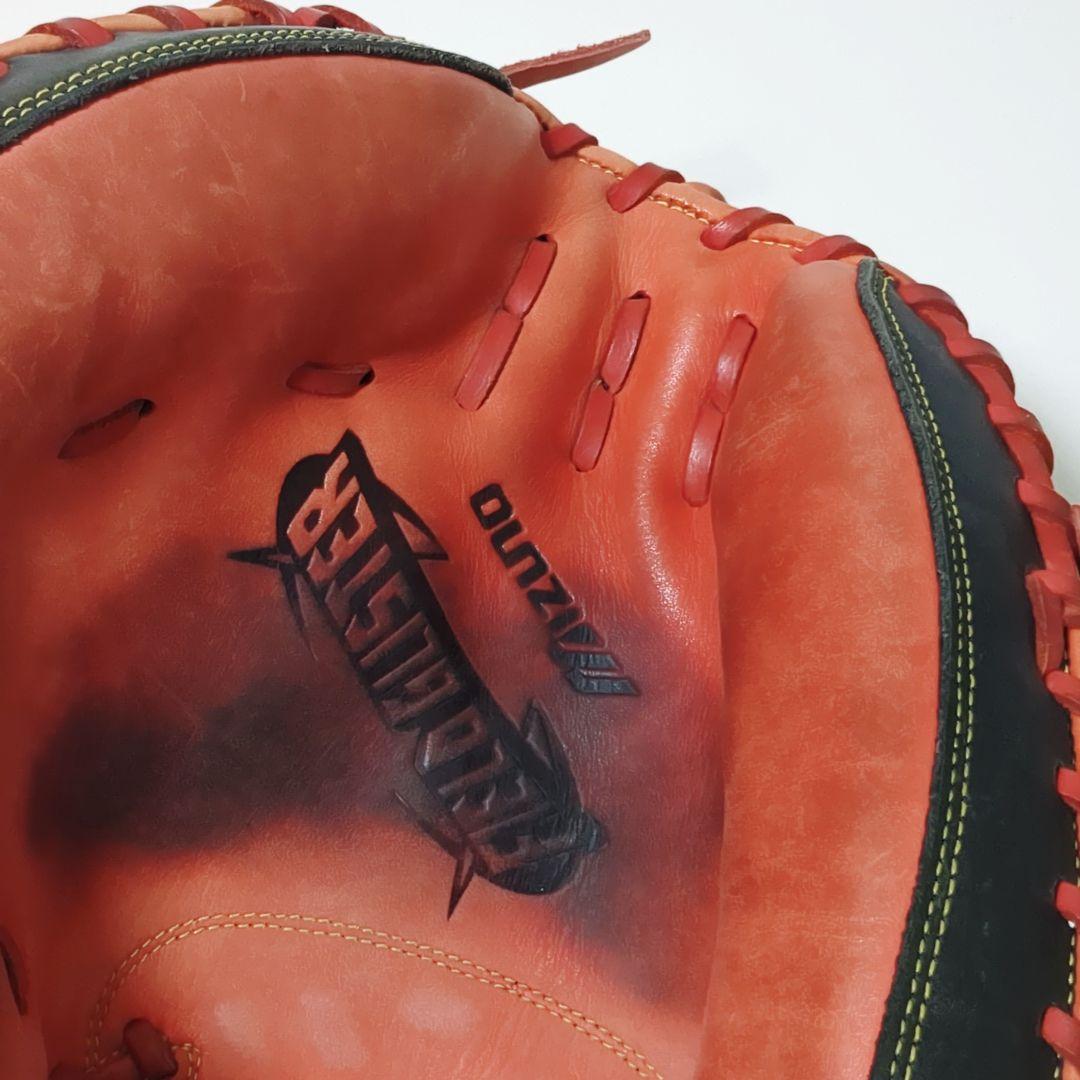 【良品】MizunoミズノFIELD GLISTERキャッチャーミット軟式少年用