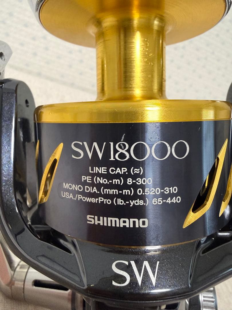 SHIMANO 13 STELLA SW18000HG スピニングリール