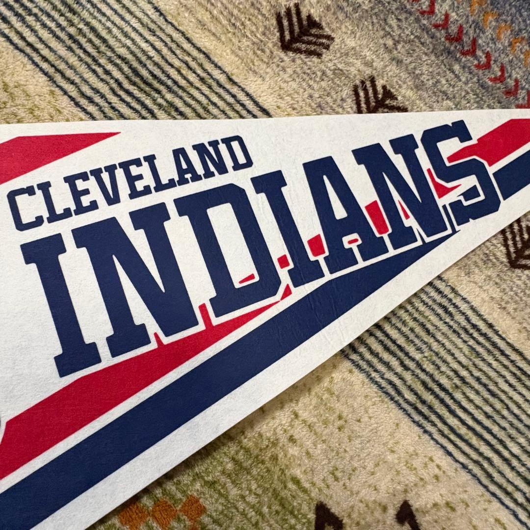 90s CLEVELAND INDIANS インディアンス ペナント