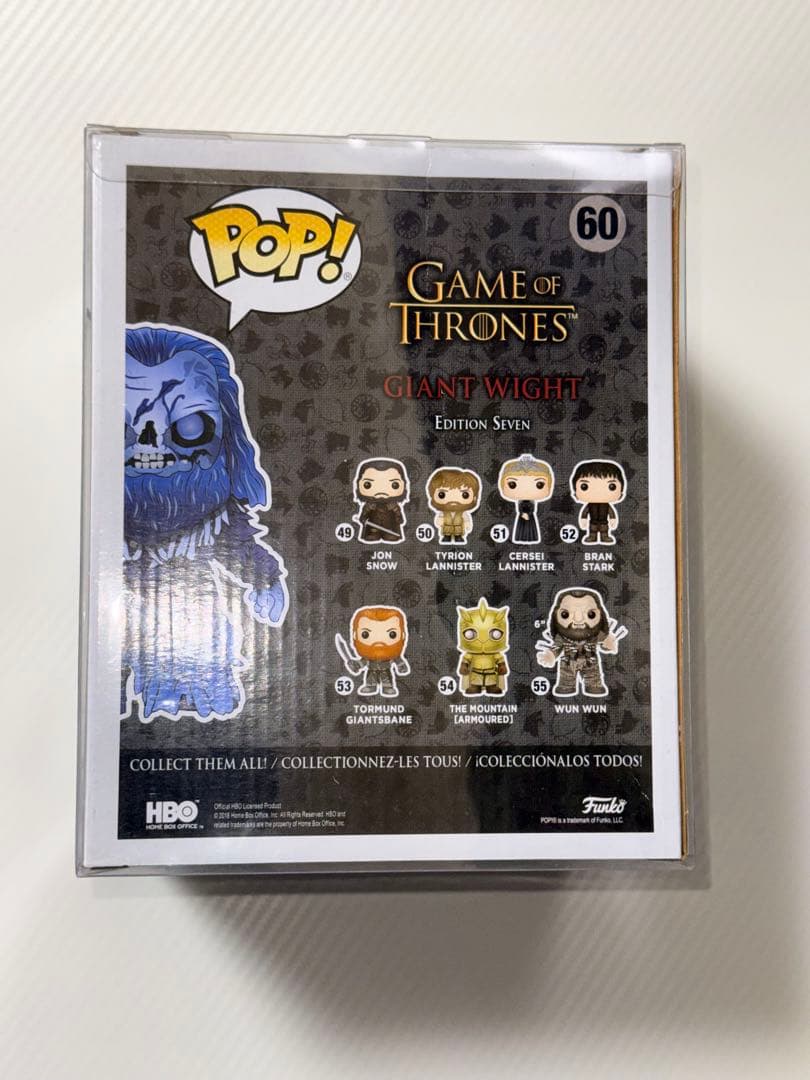 Giant Wight フィギュア Game of Thrones 60