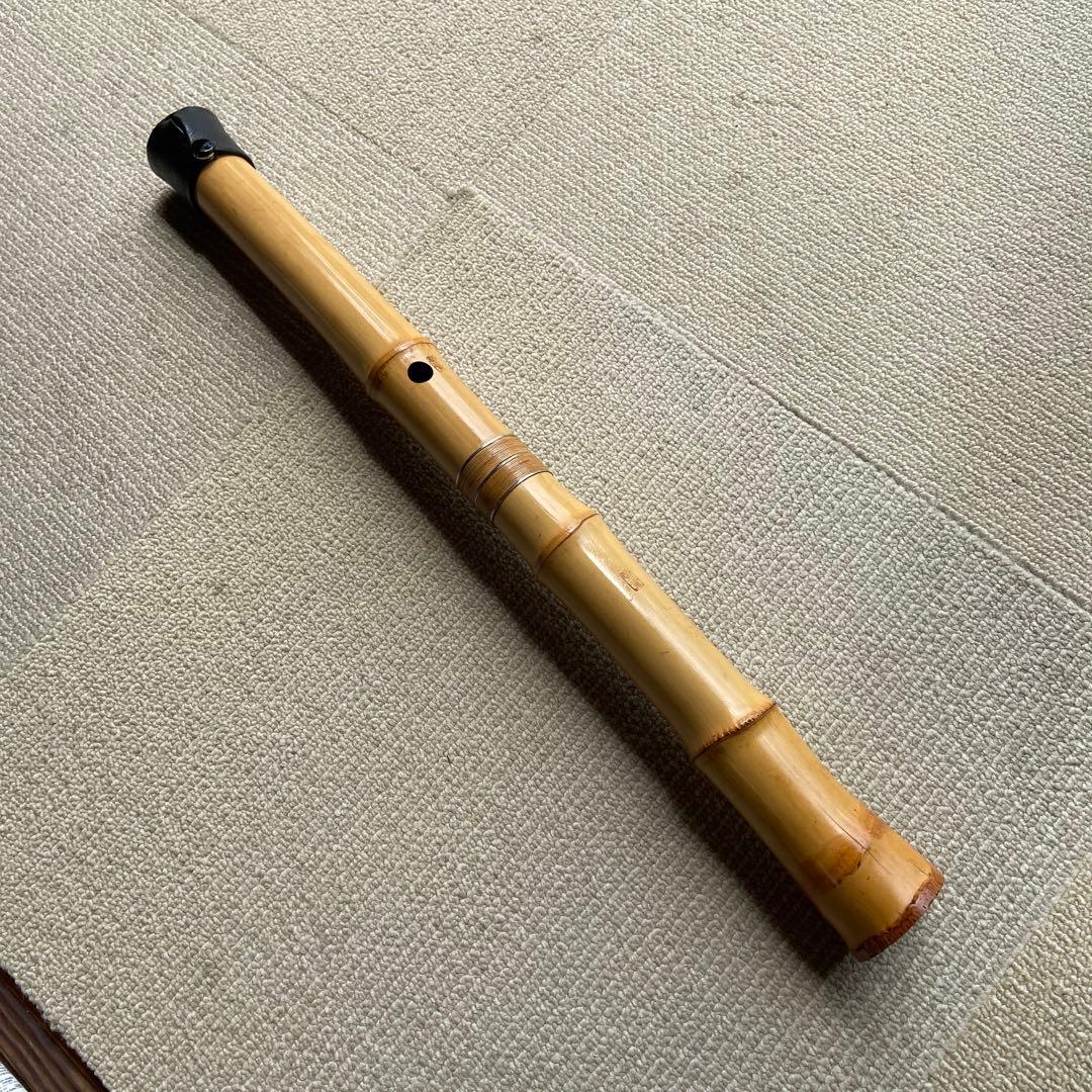 243尺八一尺六寸管蛍童銘ニ印