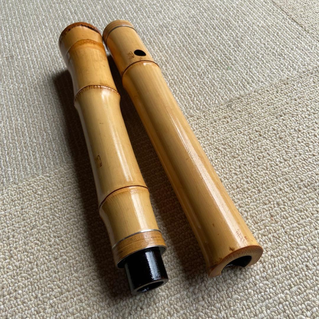 243尺八一尺六寸管蛍童銘ニ印