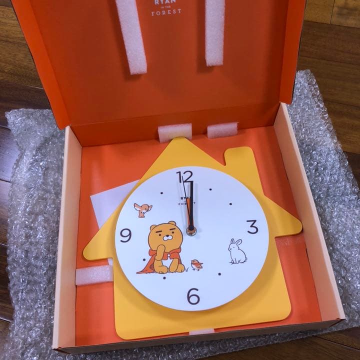 Kakao Friends カカオフレンズ　ライアン　壁掛け時計