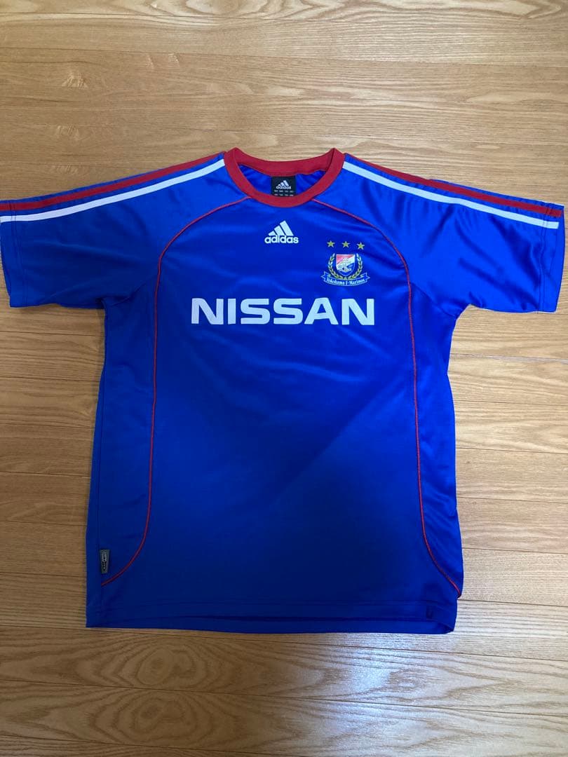 横浜F・マリノス 松田直樹 3番ユニフォーム L adidas日本製NISSAN