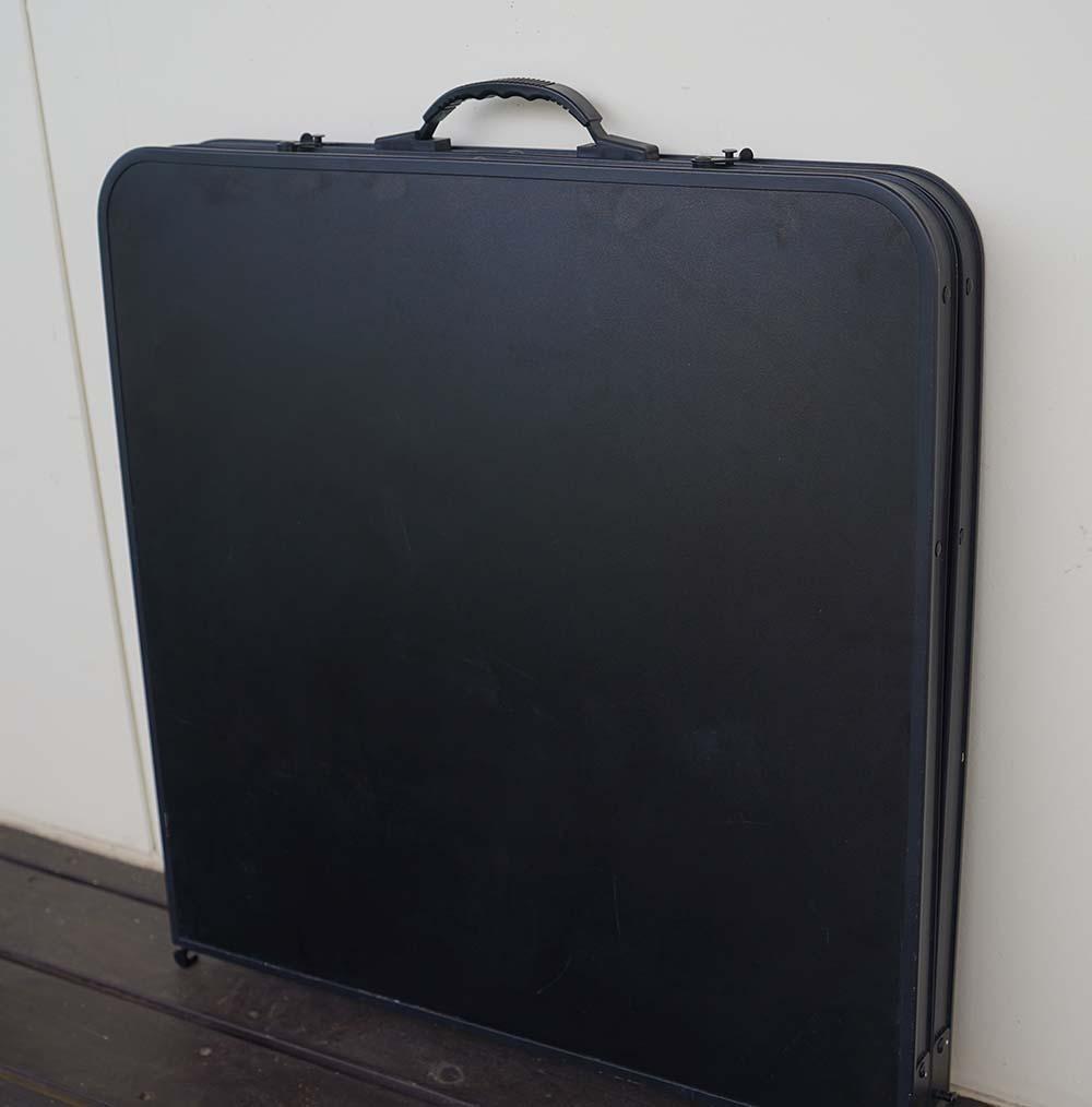 【入手困難】VASTLAND アウトドアテーブル ブラック 120cm×60cm