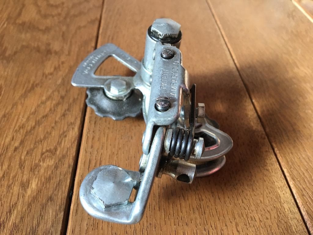 自転車　部品　パーツ   カンパニョーロ　バレンチノ　リアディレイラー