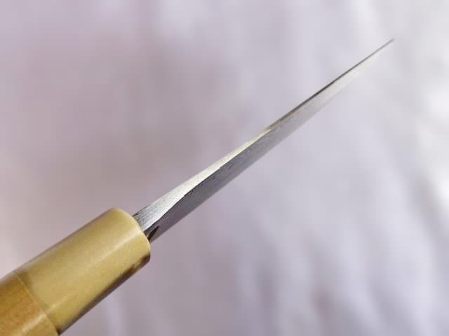 【燕三条製】最高級菜切り包丁/特殊鋼使用/本格割込/刃渡165mm/アウトレット