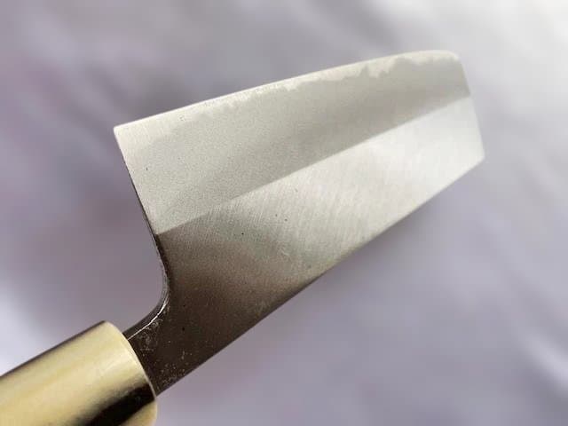 【燕三条製】最高級菜切り包丁/特殊鋼使用/本格割込/刃渡165mm/アウトレット