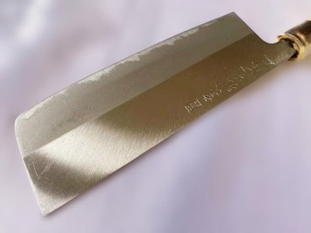 【燕三条製】最高級菜切り包丁/特殊鋼使用/本格割込/刃渡165mm/アウトレット