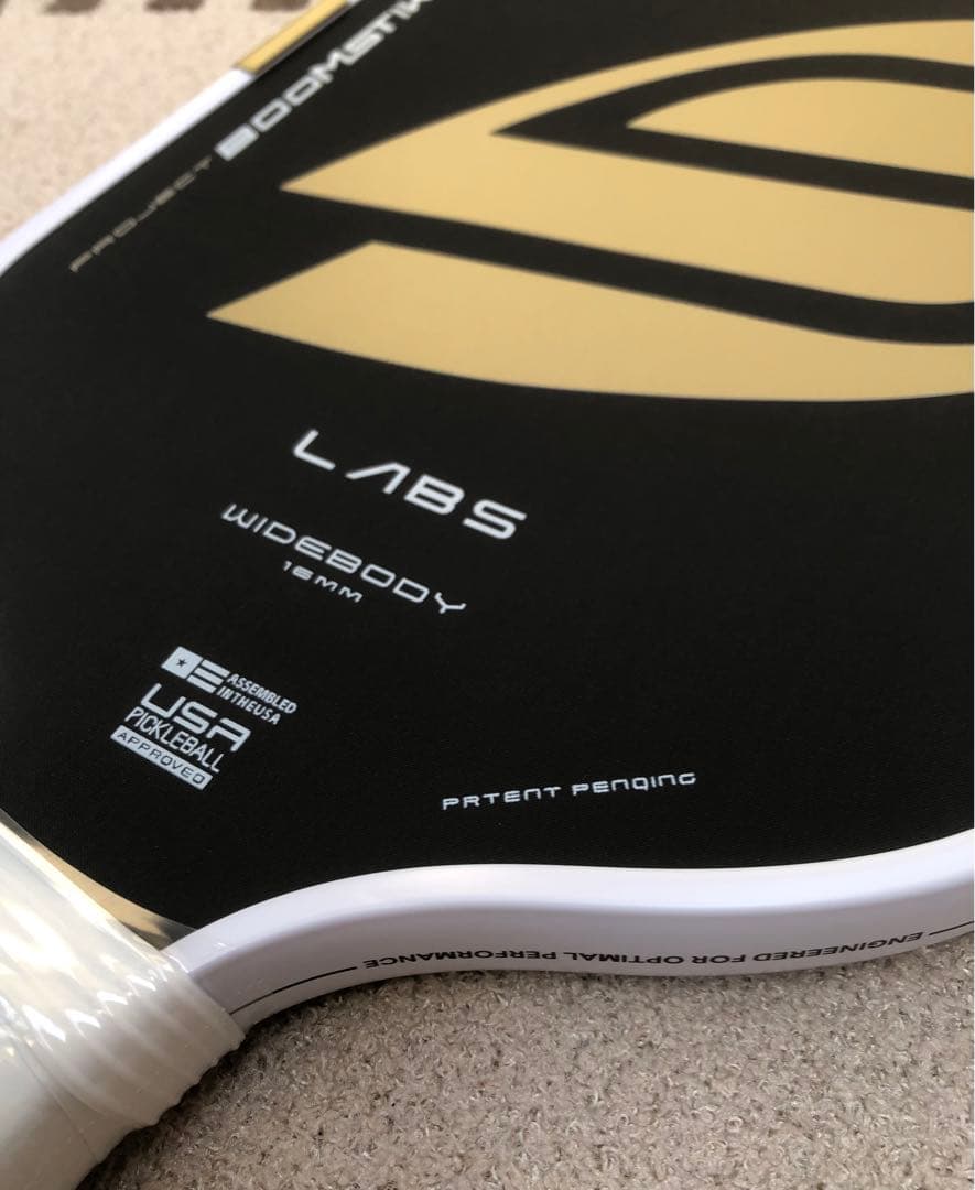 新品!!新色‼︎ 史上最も進化したパドル　BOOMSTLIKピックルボール ワイド