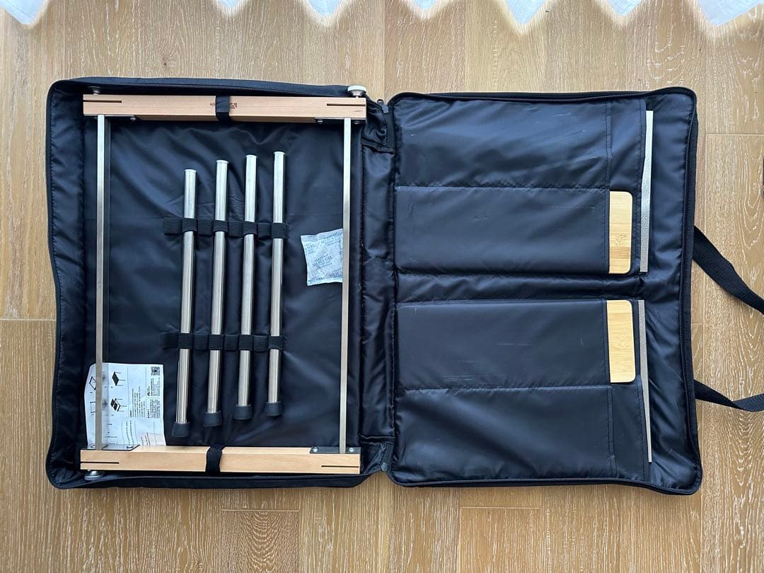 MOBI GARDEN IGT規格 軽量コンパクト折りたたみテーブル＋収納バッグ