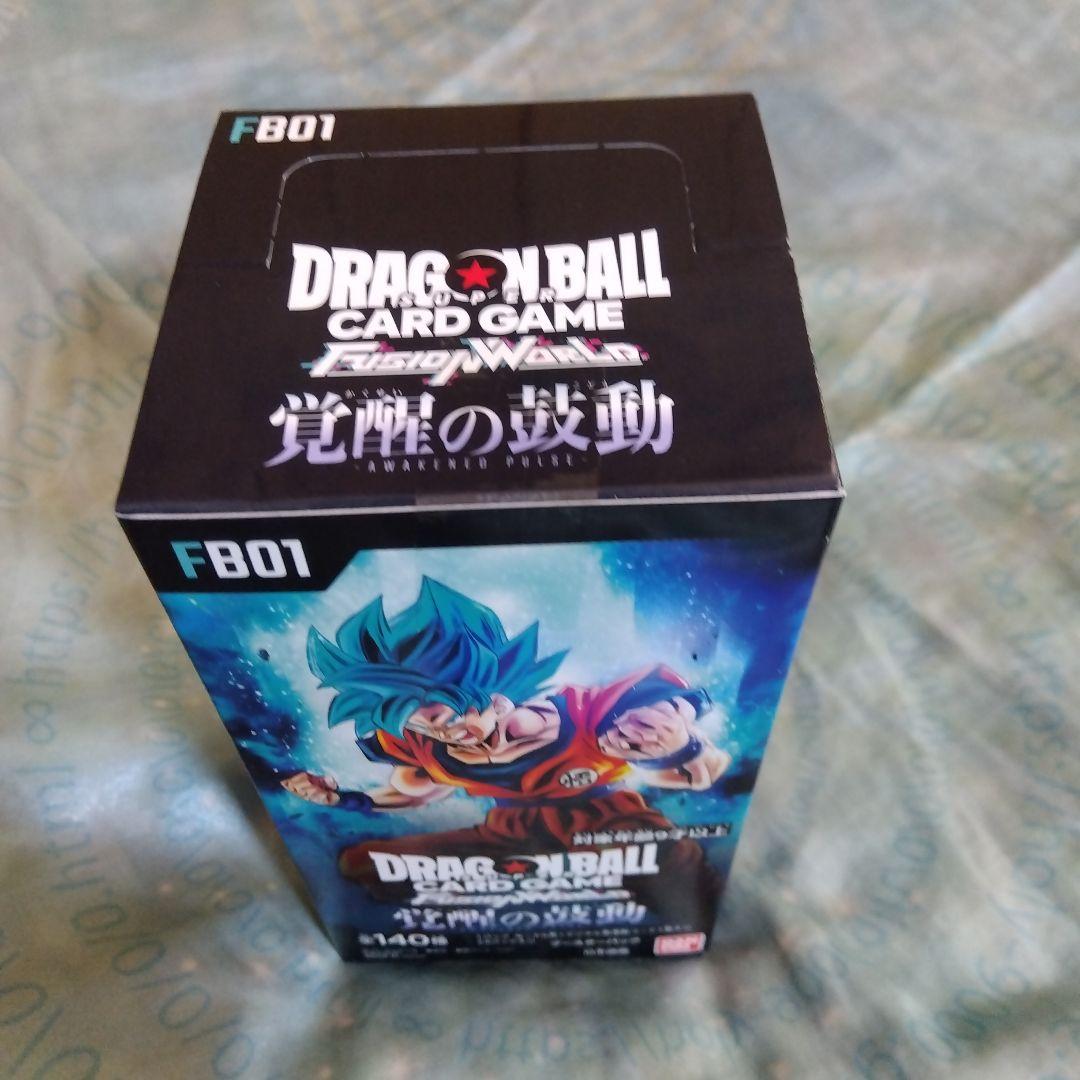 ドラゴンボール カードゲーム 覚醒の鼓動 新品 未開封 テープ付 1BOX