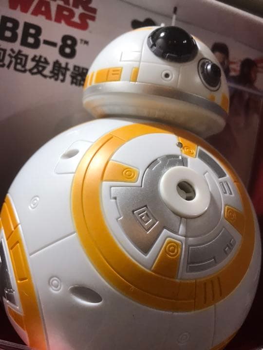 BB-8(スターウォーズ)しゃぼん玉(バブルブロワー)