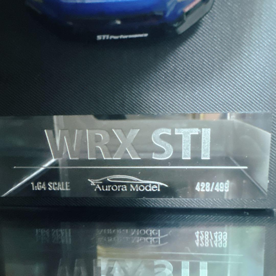 Aurora Model 1/64スバル WRX STI VAB NBR