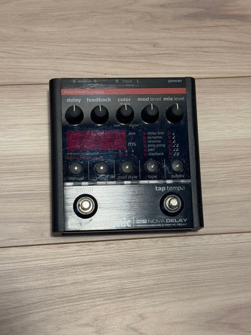 t.c. electronic Nova Delay エフェクター