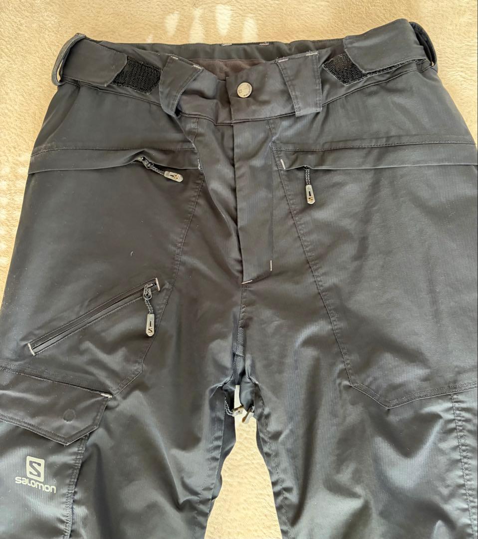 Salomon ブラック スキー スノーボードウェア