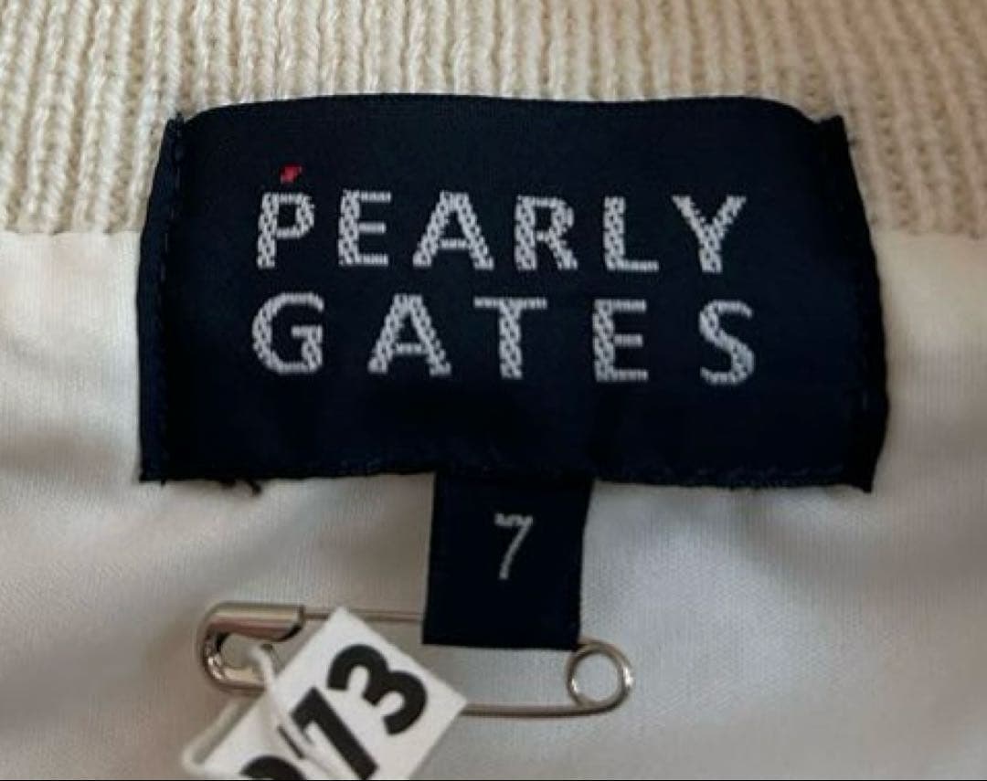 秋冬　PEARLY GATES ジップアップセーター サイズ7(XXL)