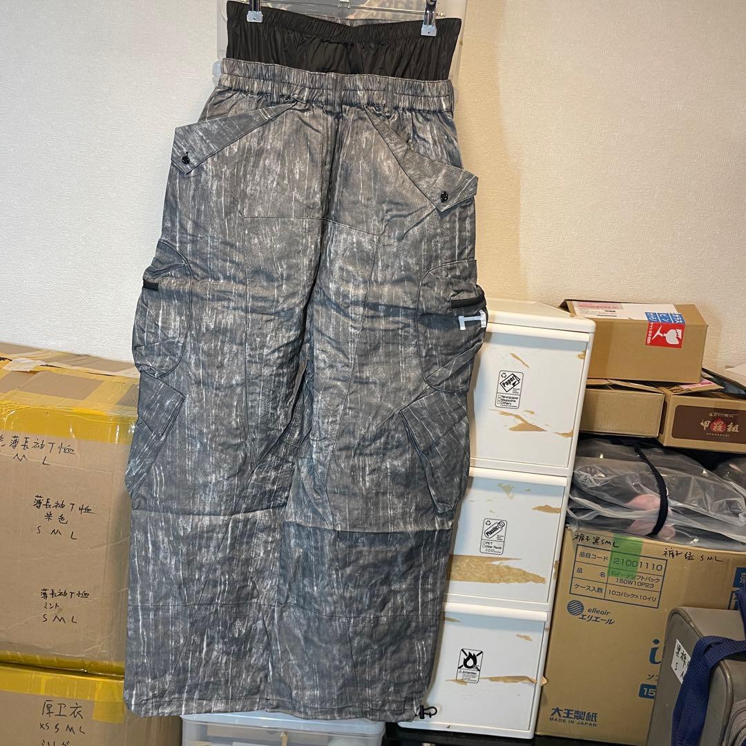 新品 スキーウェア上下セット花柄男女 兼用L