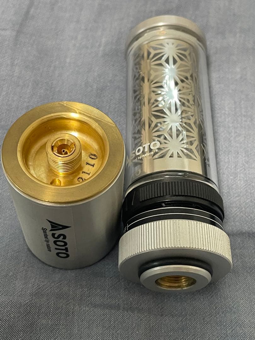 SOTO HINOTO（ヒノト） 調光機能付きランタン 収納ケース付き