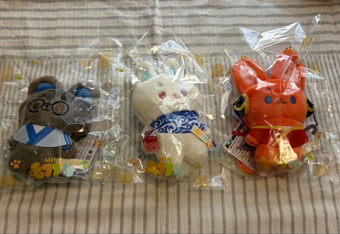 銀魂　モフフサMINI 銀時　新八　神楽　沖田　土方