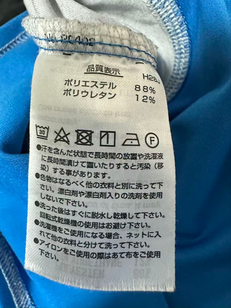 YONEX レディース スポーツウェア 上下セット ブルー×ブラック ドット柄