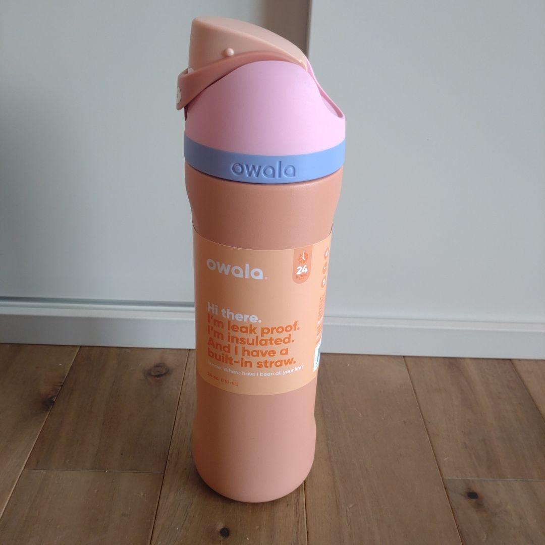 owala freesip 水筒 日本未発売カラー　新品未使用　ピンク 橙色