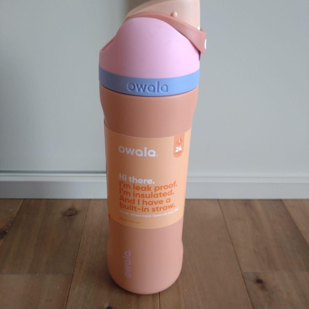 owala freesip 水筒 日本未発売カラー　新品未使用　ピンク 橙色