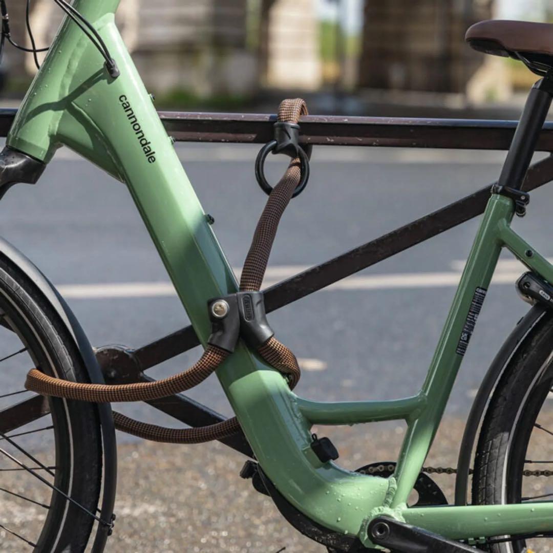 アブス ABUS アブス チェーンロック IVY TEX 数回使用のみ。