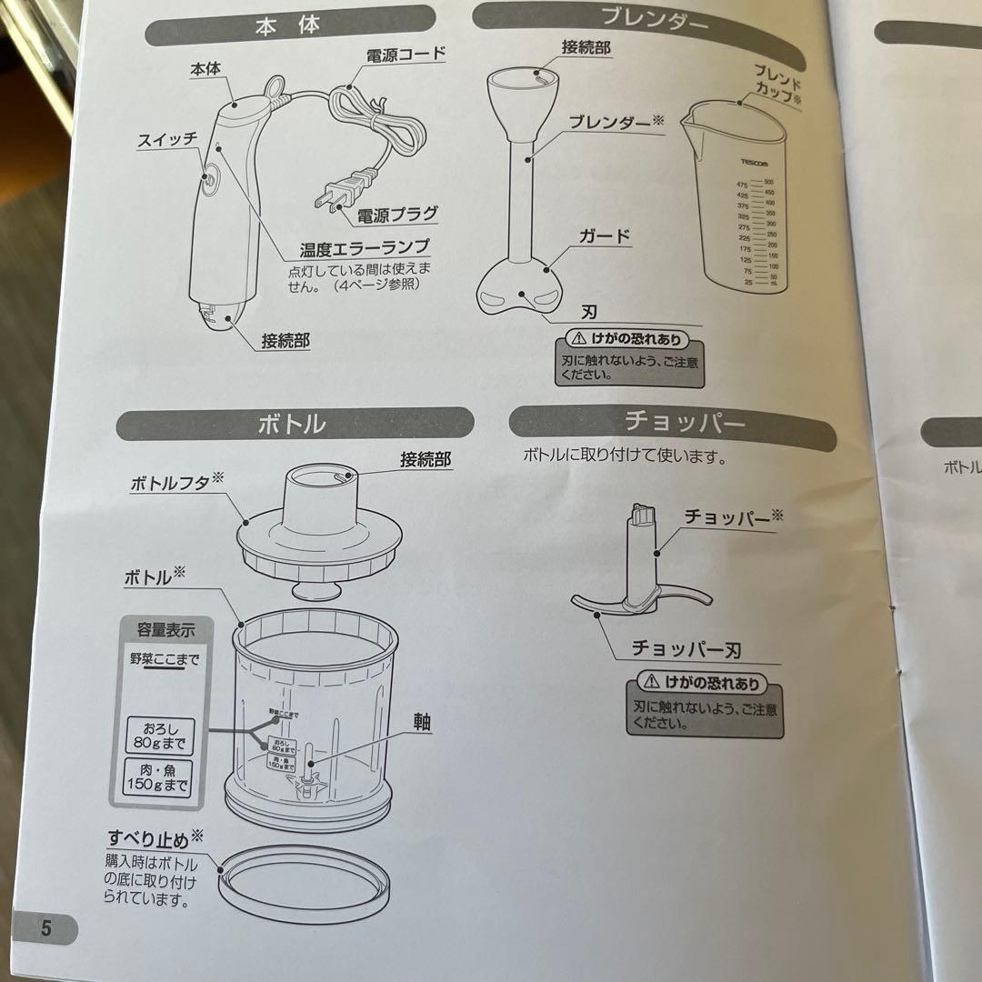 スティクブレンダー