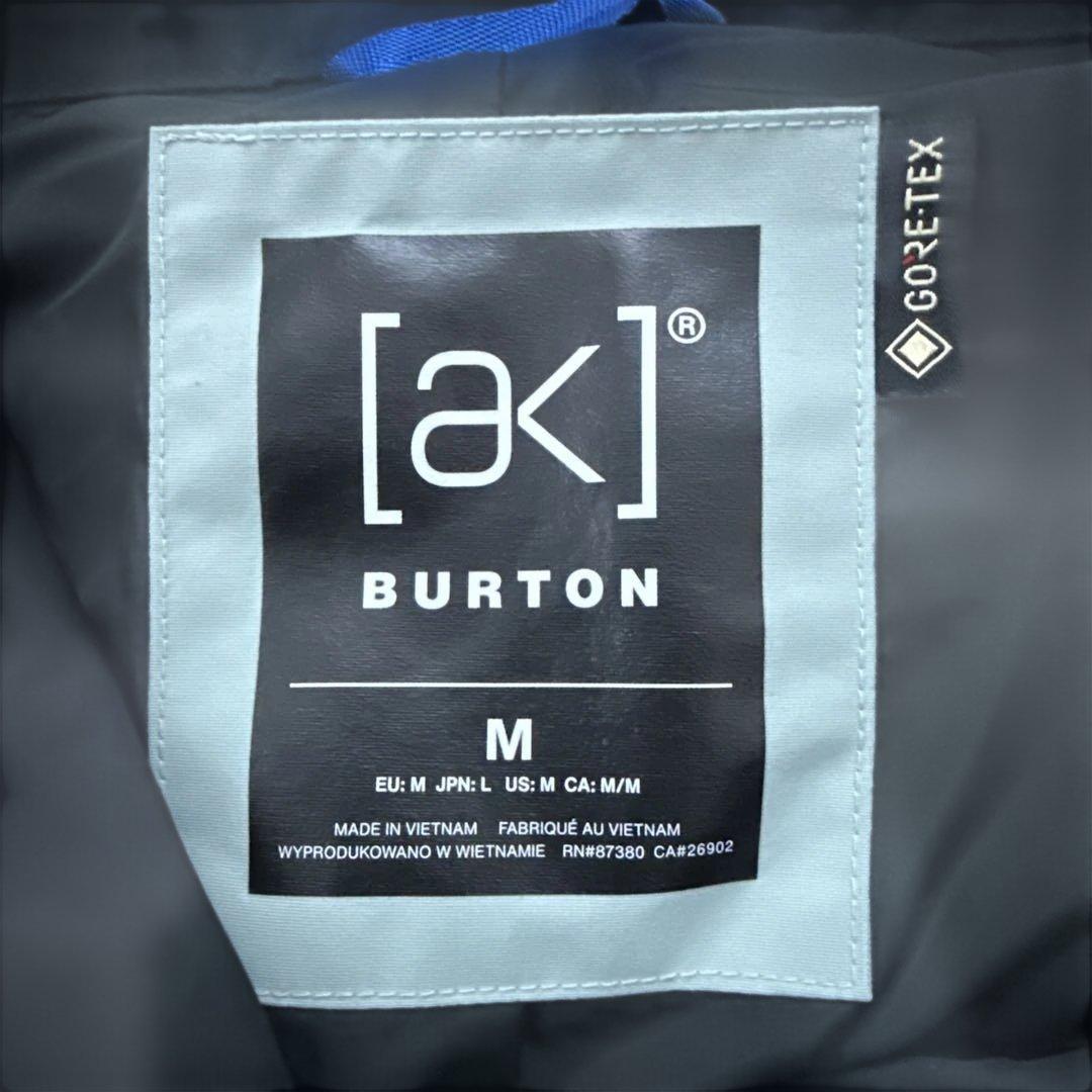 美品　Burton AK ビブパンツ　M バートン　ゴアテックス　GORE