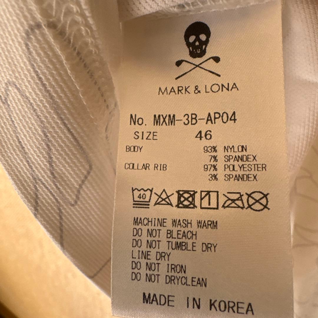MARKGLONA スカルプリント ポロシャツ