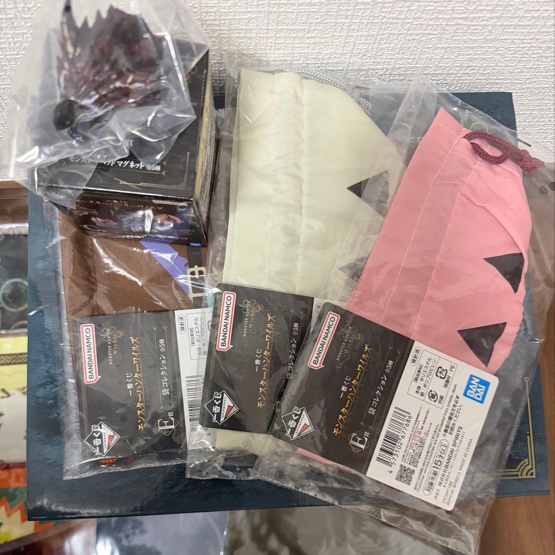モンスターハンターワイルズ 1番くじ A賞①C賞①D賞①E賞③F賞③G賞③H賞①