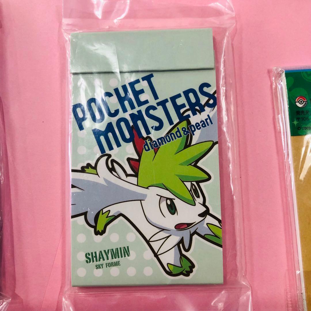 レア★ポケットモンスター ポケモン メモ帳 6冊セット