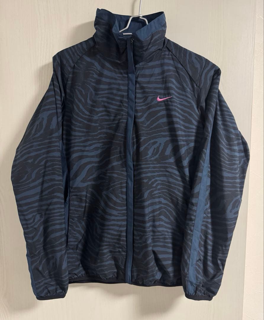 Nike ゼブラ柄 ウィンドブレーカー Lサイズ